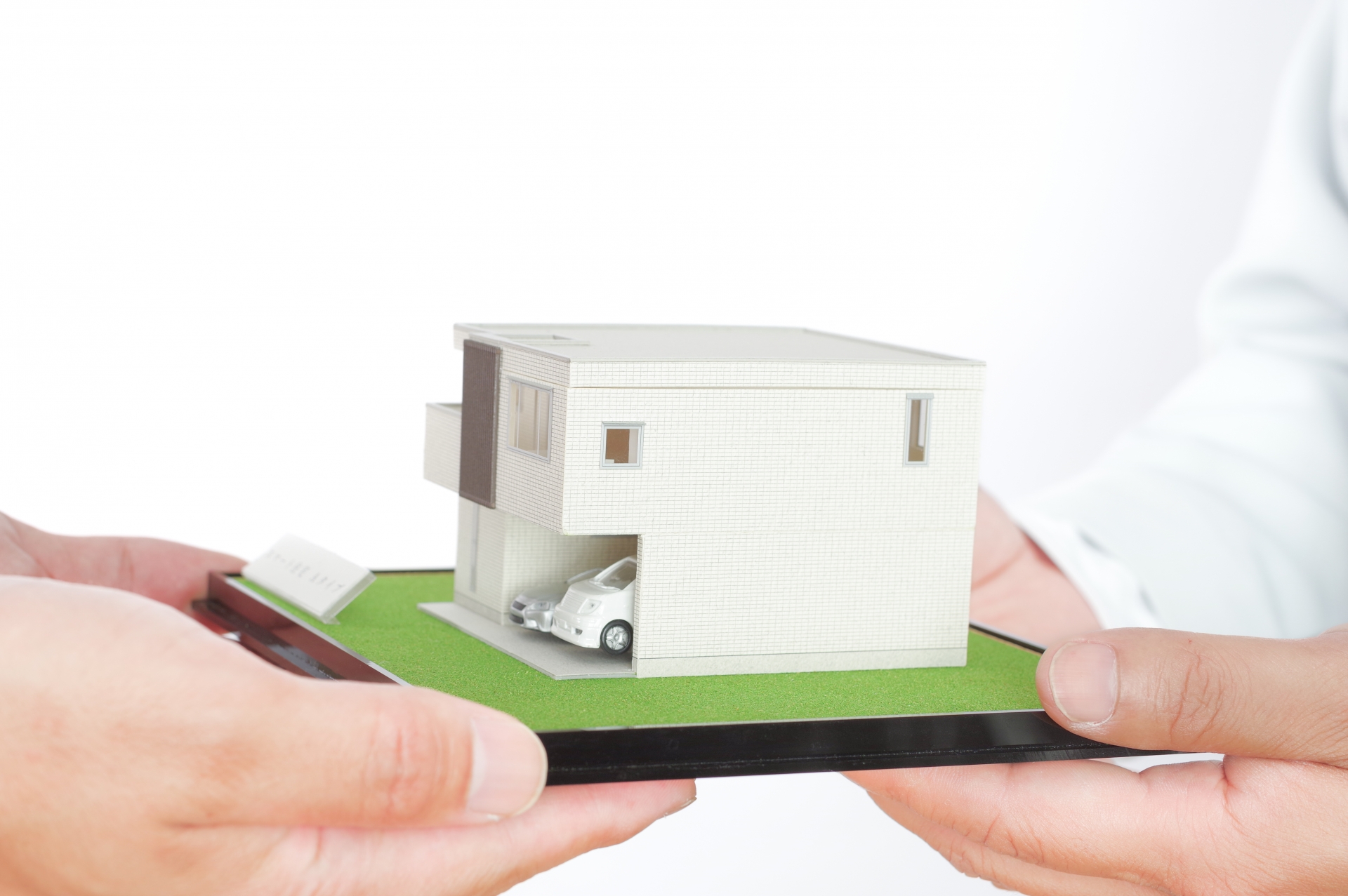 住宅のミニチュア模型