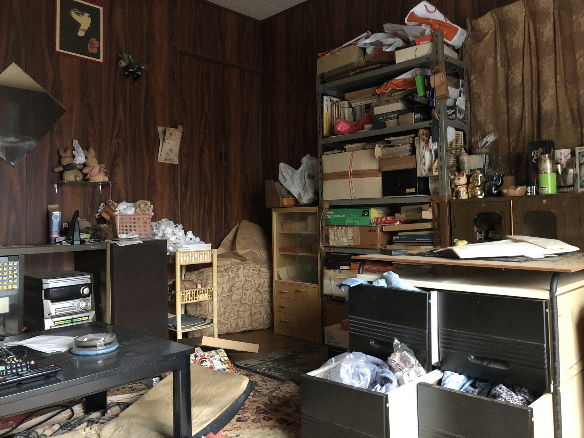 物が多い家
