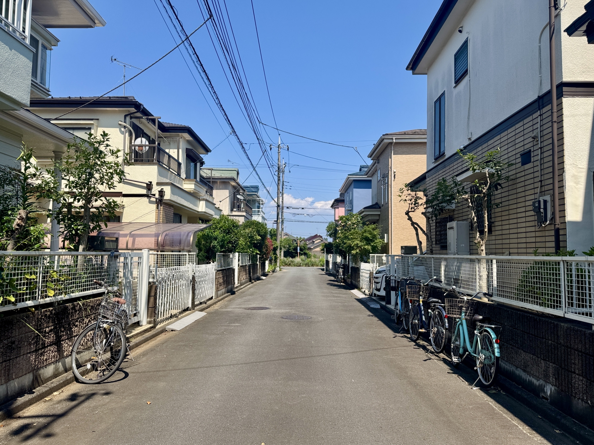 田舎の住宅街