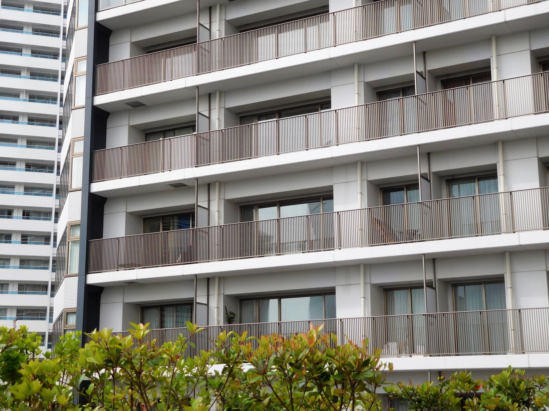 マンションのベランダ