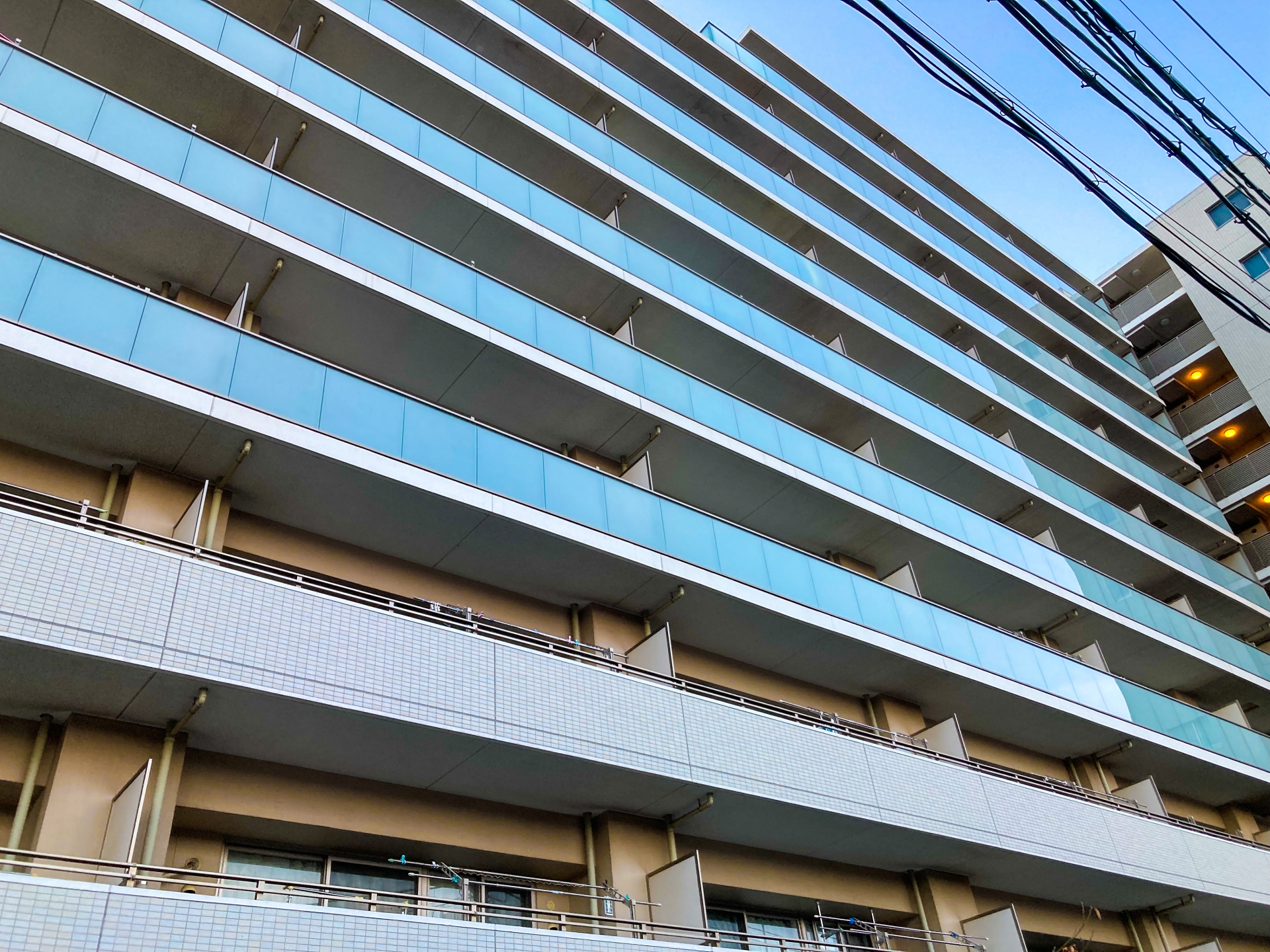 大型分譲マンションの外観イメージ